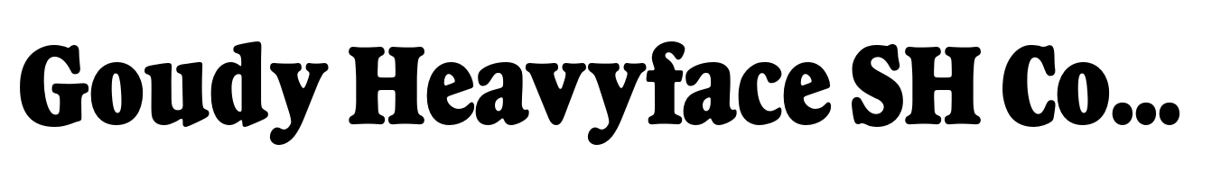 Goudy Heavyface SH Condensed